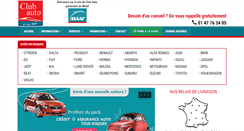 Desktop Screenshot of clubauto-maaf.com